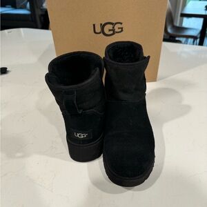 UGG Black Suede Boots